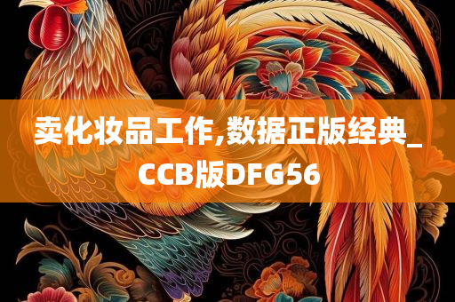 卖化妆品工作,数据正版经典_CCB版DFG56