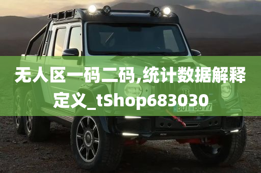 无人区一码二码,统计数据解释定义_tShop683030