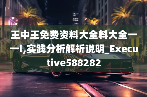 王中王免费资料大全料大全一一l,实践分析解析说明_Executive588282