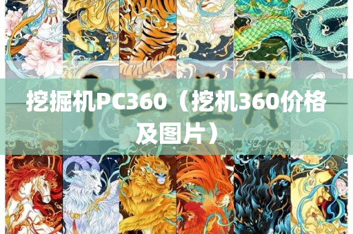 挖掘机PC360（挖机360价格及图片）