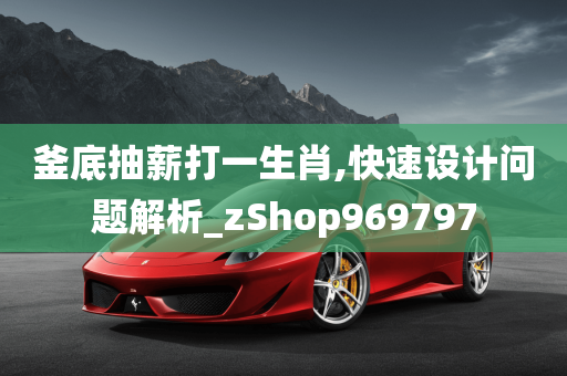 釜底抽薪打一生肖,快速设计问题解析_zShop969797