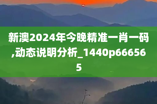 新澳2024年今晚精准一肖一码,动态说明分析_1440p666565