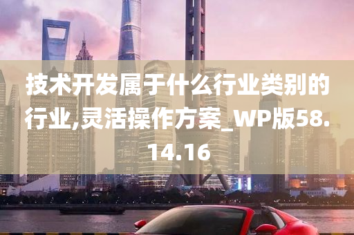 技术开发属于什么行业类别的行业,灵活操作方案_WP版58.14.16