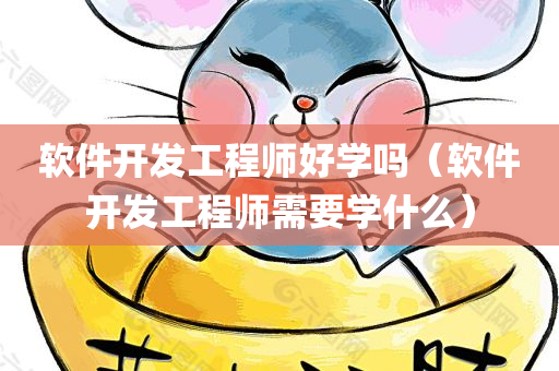 软件开发工程师好学吗（软件开发工程师需要学什么）