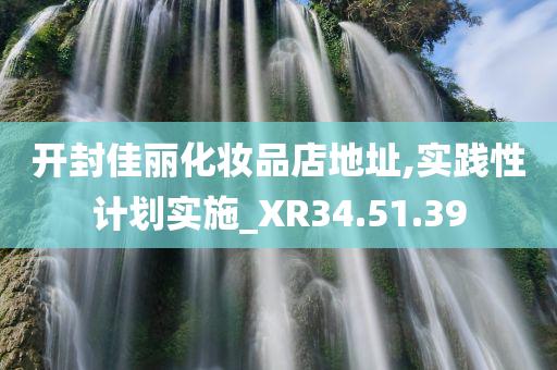 开封佳丽化妆品店地址,实践性计划实施_XR34.51.39