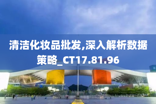 清洁化妆品批发,深入解析数据策略_CT17.81.96