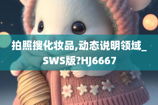 拍照搜化妆品,动态说明领域_SWS版?HJ6667