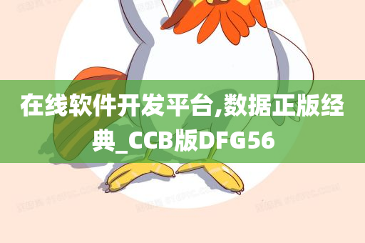 在线软件开发平台,数据正版经典_CCB版DFG56