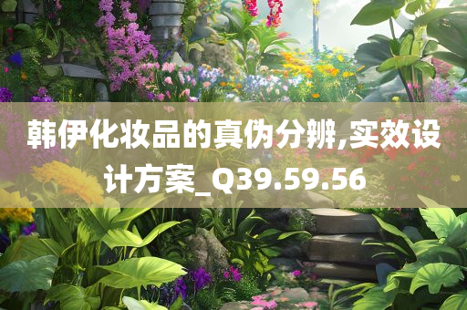 韩伊化妆品的真伪分辨,实效设计方案_Q39.59.56