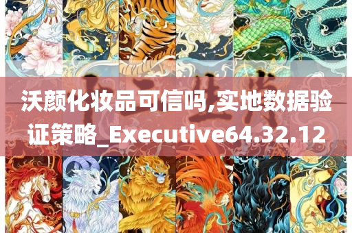 沃颜化妆品可信吗,实地数据验证策略_Executive64.32.12