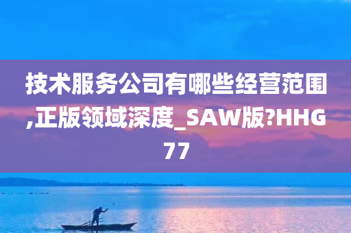 技术服务公司有哪些经营范围,正版领域深度_SAW版?HHG77