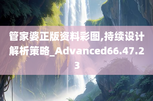 管家婆正版资料彩图,持续设计解析策略_Advanced66.47.23