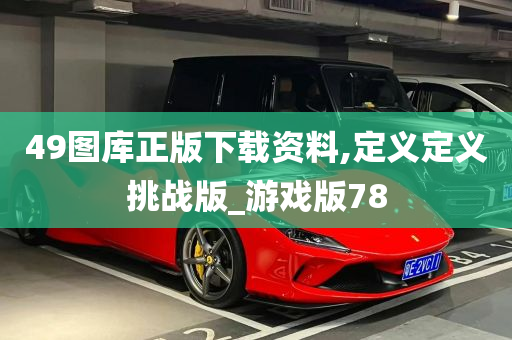 49图库正版下载资料,定义定义挑战版_游戏版78