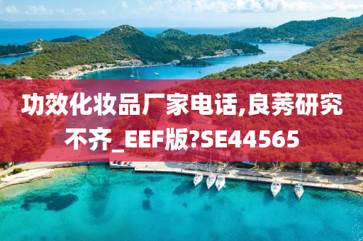 功效化妆品厂家电话,良莠研究不齐_EEF版?SE44565