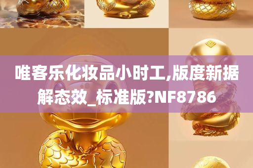 唯客乐化妆品小时工,版度新据解态效_标准版?NF8786