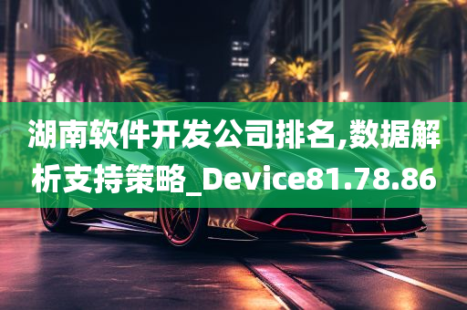 湖南软件开发公司排名,数据解析支持策略_Device81.78.86