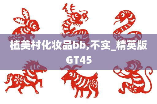 植美村化妆品bb,不实_精英版GT45