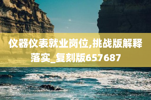 仪器仪表就业岗位,挑战版解释落实_复刻版657687