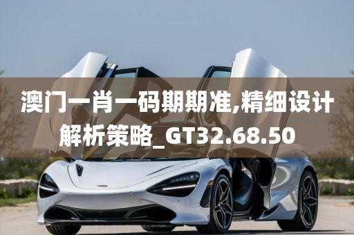 澳门一肖一码期期准,精细设计解析策略_GT32.68.50