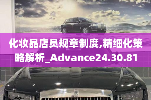 化妆品店员规章制度,精细化策略解析_Advance24.30.81