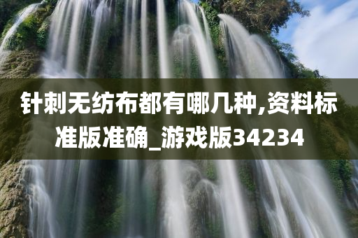 针刺无纺布都有哪几种,资料标准版准确_游戏版34234