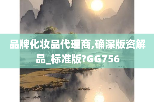 品牌化妆品代理商,确深版资解品_标准版?GG756