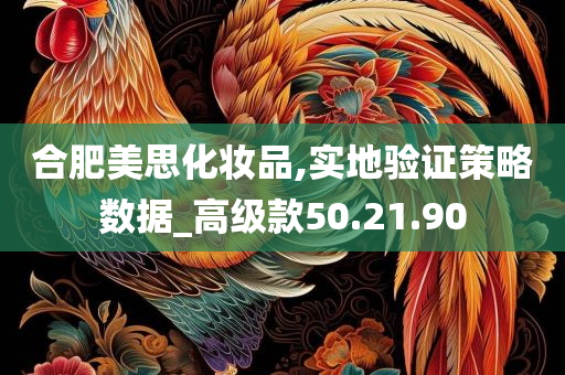 合肥美思化妆品,实地验证策略数据_高级款50.21.90