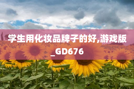 学生用化妆品牌子的好,游戏版_GD676