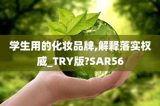 学生用的化妆品牌,解释落实权威_TRY版?SAR56