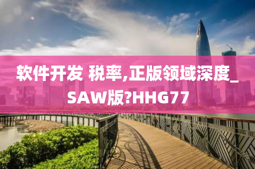 软件开发 税率,正版领域深度_SAW版?HHG77