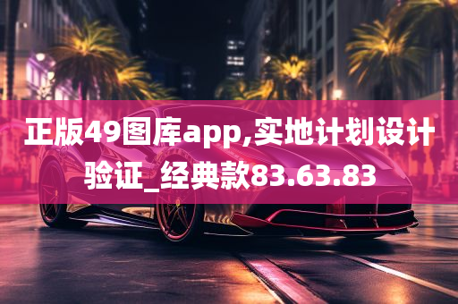 正版49图库app,实地计划设计验证_经典款83.63.83