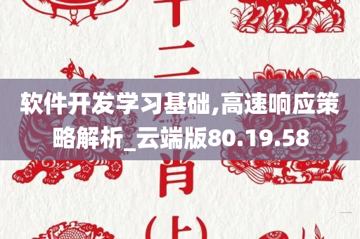 软件开发学习基础,高速响应策略解析_云端版80.19.58