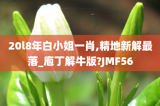 20l8年白小姐一肖,精地新解最落_庖丁解牛版?JMF56