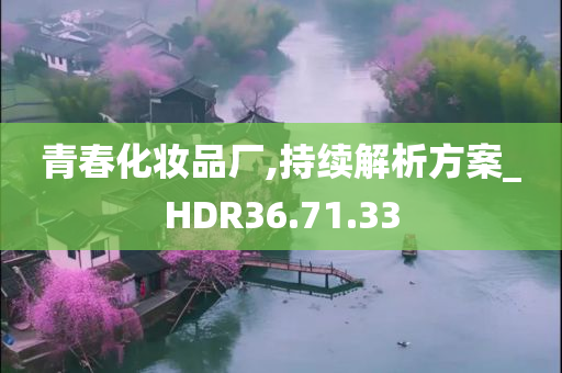 青春化妆品厂,持续解析方案_HDR36.71.33