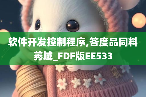 软件开发控制程序,答度品同料莠域_FDF版EE533