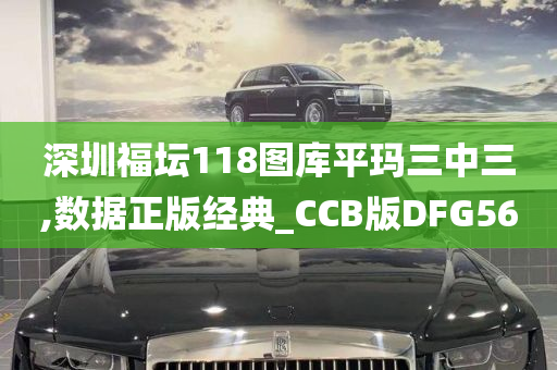 深圳福坛118图库平玛三中三,数据正版经典_CCB版DFG56