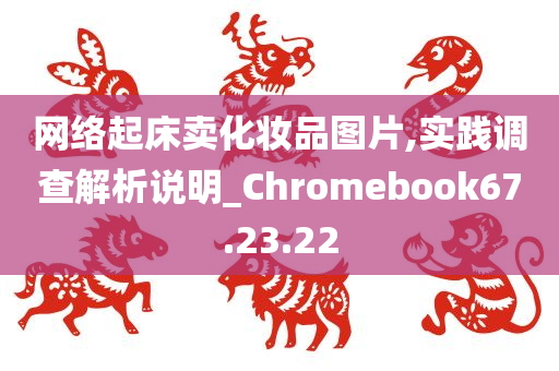 网络起床卖化妆品图片,实践调查解析说明_Chromebook67.23.22