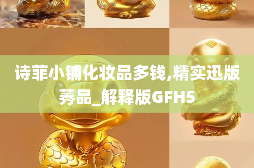 诗菲小铺化妆品多钱,精实迅版莠品_解释版GFH5