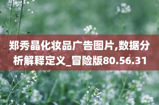 郑秀晶化妆品广告图片,数据分析解释定义_冒险版80.56.31