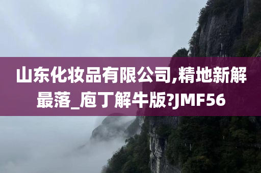 山东化妆品有限公司,精地新解最落_庖丁解牛版?JMF56