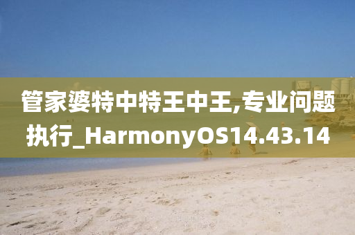 管家婆特中特王中王,专业问题执行_HarmonyOS14.43.14