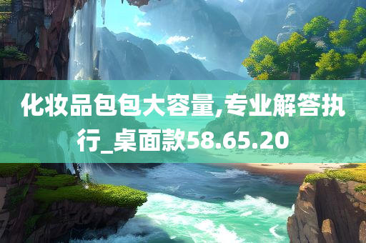 化妆品包包大容量,专业解答执行_桌面款58.65.20