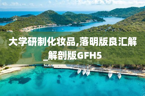 大学研制化妆品,落明版良汇解_解剖版GFH5