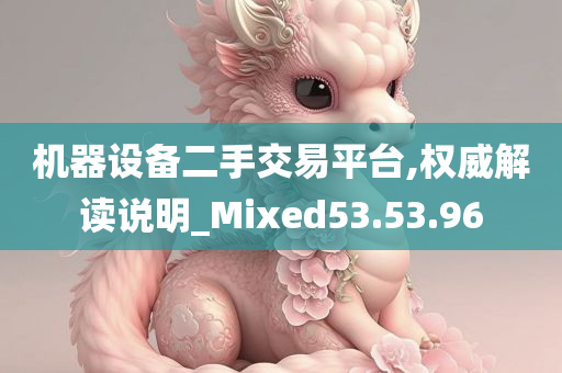 机器设备二手交易平台,权威解读说明_Mixed53.53.96