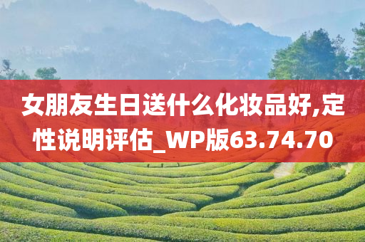 女朋友生日送什么化妆品好,定性说明评估_WP版63.74.70