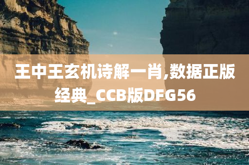 王中王玄机诗解一肖,数据正版经典_CCB版DFG56