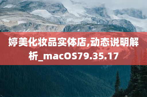 婷美化妆品实体店,动态说明解析_macOS79.35.17