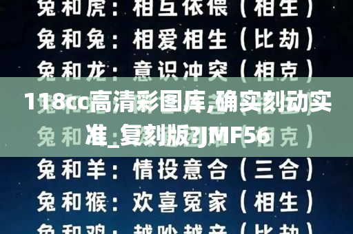 118cc高清彩图库,确实刻动实准_复刻版?JMF56