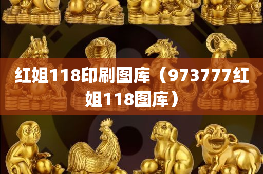 红姐118印刷图库（973777红姐118图库）