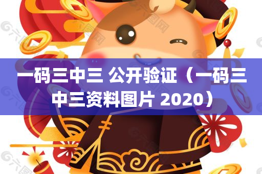 一码三中三 公开验证（一码三中三资料图片 2020）